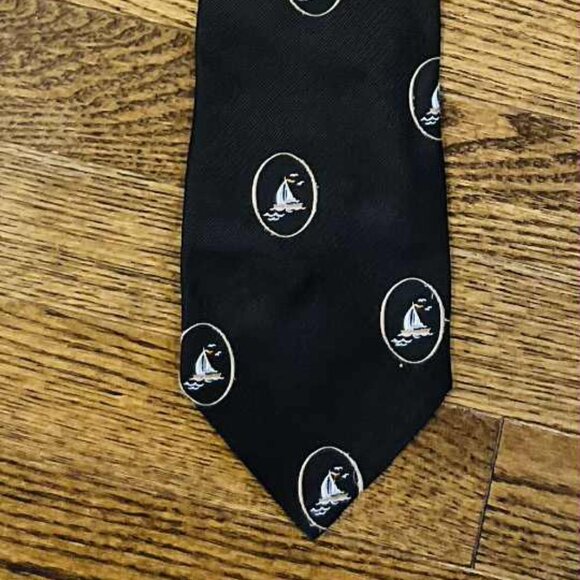 ⚓️ Christian Dior Monsieur Nautical Silk Tie - Picture 5 of 9